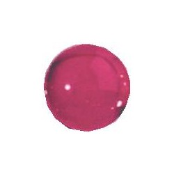 Perle de bain ronde transparent Fushia, Senteur Fleurie