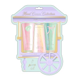  Coffret 3 crèmes mains SWEET PASTELS, 3 senteurs