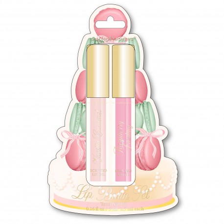 Coffret 2 baumes lèvres parfumés SWEET PASTELS