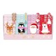 Lip gloss STOCKING STUFFER ,4 senteurs assorties