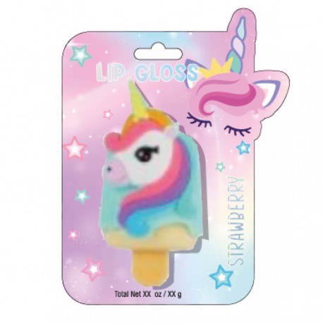 Lip gloss Licorne DREAM POP, senteur fraise