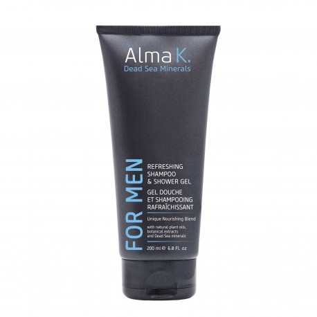 Gel Douche et Shampooing Rafraîchissant ALMA K. FOR MEN