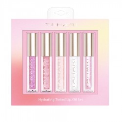 Coffret 5 huiles teintées pour les lèvres TAHARI