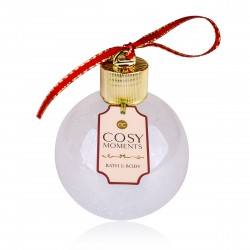 BOULE 240 ml Rouge pailleté/Transparent cristalline
