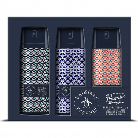 Coffret 3 spray corps ORIGINAL PENGUIN