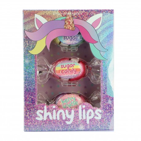 Coffret baumes lèvres en forme de bonbon