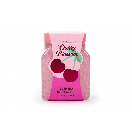 Exfoliant corps 450g FELLING FRUITY, senteur cerise