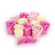 Coffret roses de savon COSY PINK