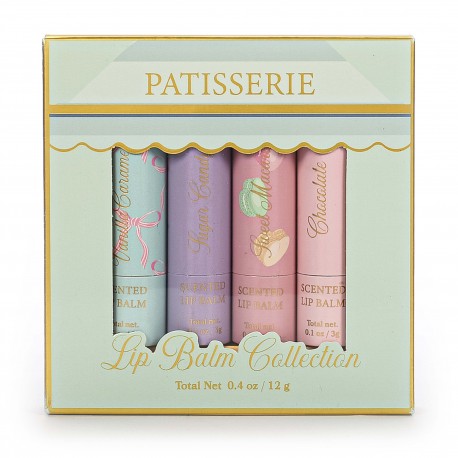  Coffret 4 baumes lèvres SWEET PASTELS