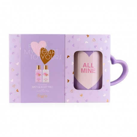 Coffret pour le corps+ tasse FROM MY HEART TO YOURS