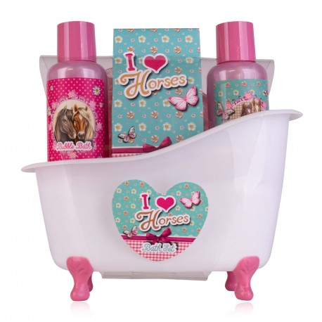 Coffret pour le bain I LOVE HORSE