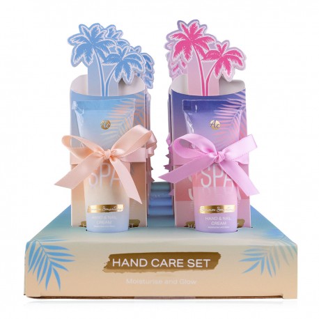 Coffret pour les mains SUMMER SPA,2 modèles assortis