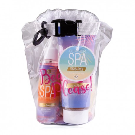 Coffret pour le corps+ sac de plage SUMMER SPA