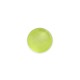 Perle ronde transparent vert