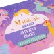 Calendrier de l'avent cosmétiques MAGICAL UNICORN