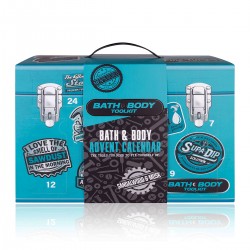 Calendrier de l'avent cosmétiques homme BATH & BODY TOOLKIT