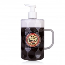 Distributeur savon mains/corps Chope bière brune MEN'S COLLECTION