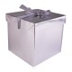 Boite en carton vide Argent (15x15x15 cm)