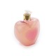 Distributeur savon mains 500ml QUEEN OF HEARTS en verre, senteur Fraise