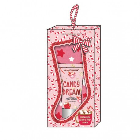 Coffret lotion pieds +chaussettes SUGAR FROSTED LAND