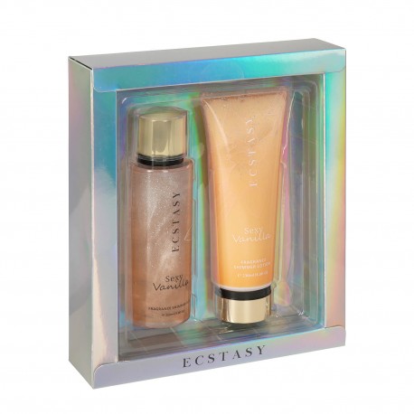 Coffret pour le corps ECSTASY Sexy Vanilla Glitter