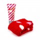 Coffret pour les pieds +chaussettes peluche SUGAR FROSTED LAND