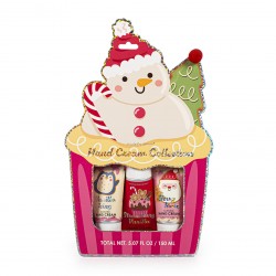 Coffret 3 crèmes mains SUGAR FROSTED LAND, 3 senteurs