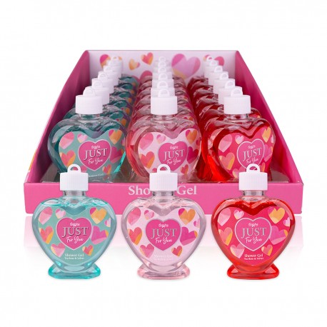 Gel douche 80ml JUST FOR YOU, 3 modèles assortis