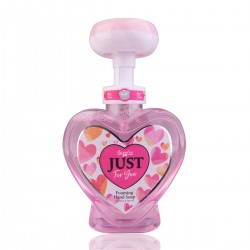 Distributeur savon mains mousse en forme de cœur 500ml JUST FOR YOU