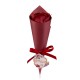 Rose en papier de savon 8g, 2 couleurs assorties