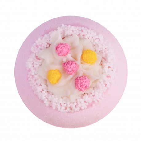 Boule effervescente pour le bain "SWEET PARADISE" 190g, senteur  Fraise/Framboise