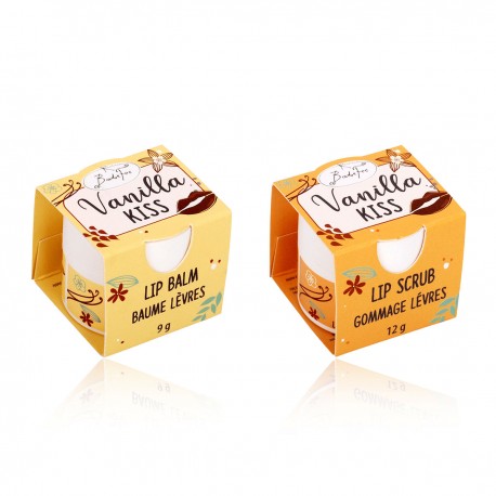 Baume + Gommage lèvres VANILLA KISS