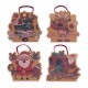Sac papier (11x11x8 cm), 4 modèles assortis