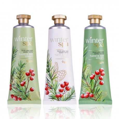 Crème mains & ongles WINTER SPA, 3 couleurs assorties