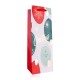 Sac cadeau JOYEUX NOEL STYLE 4 (35x12x10 cm), 4 modèles assortis