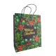 Sac cadeau JOYEUX NOËL (32x26x12 cm), 4 modèles assortis