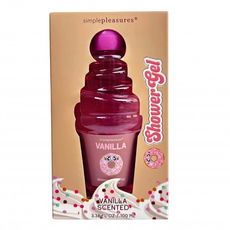 Gel douche 100ml BREAKFAST CLUB, senteur Vanille