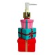 Distributeur de savon liquide 310 à 500ml HAPPY CHRISTMAS, 3 modèles assortis