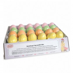 Œufs effervescents 60g, 4 modèles assortis