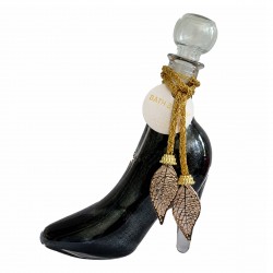Gel douche & Bain moussant CHAUSSURE 350ml Noir pailleté