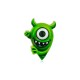 Boule effervescente 150g COOLKID GALAXIE, contenant une figurine
