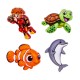 Boule effervescente 150g COOLKID OCEAN, contenant une figurine