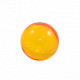 Grossiste Perle ronde transparente orange